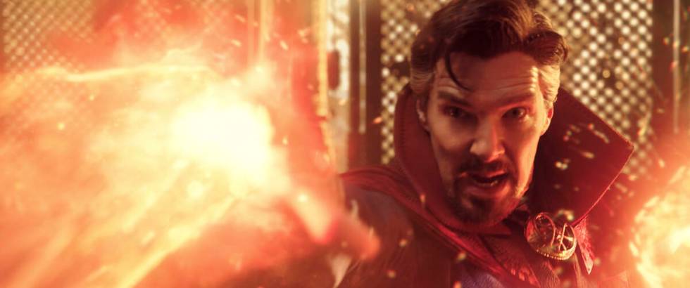 Benedict Cumberbatch as Dr. Stephen Strange in Marvel Studios' DOCTOR STRANGE IN THE MULTIVERSE ...