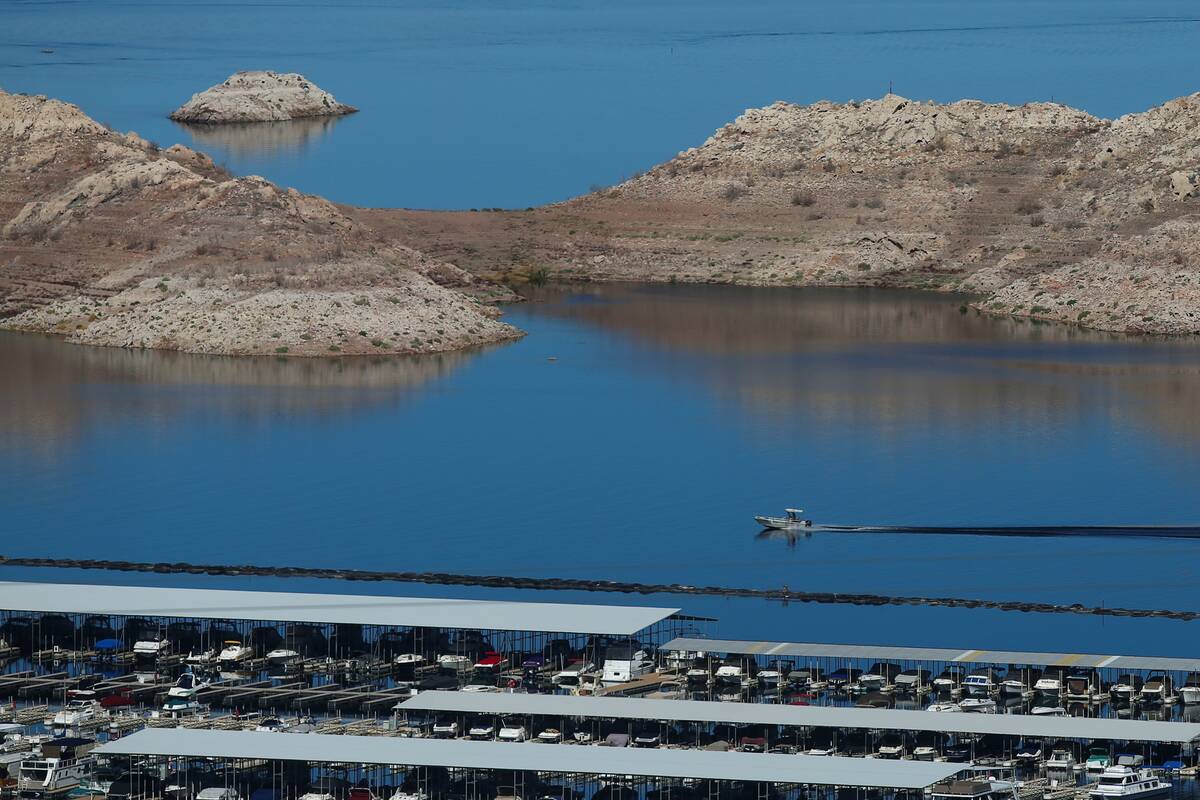 Hemenway Harbor at Lake Mead National Recreation Area (Chase Stevens/Las Vegas Review-Journal)