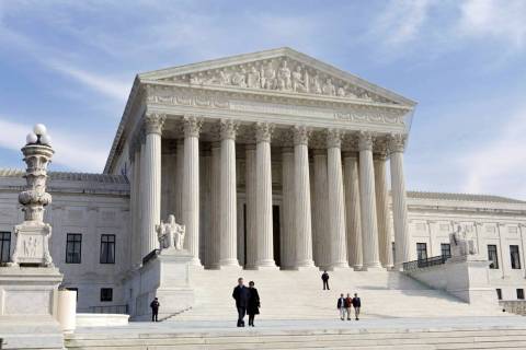 The U.S. Supreme Court Building in Washington. (AP Photo/J. Scott Applewhite, File)