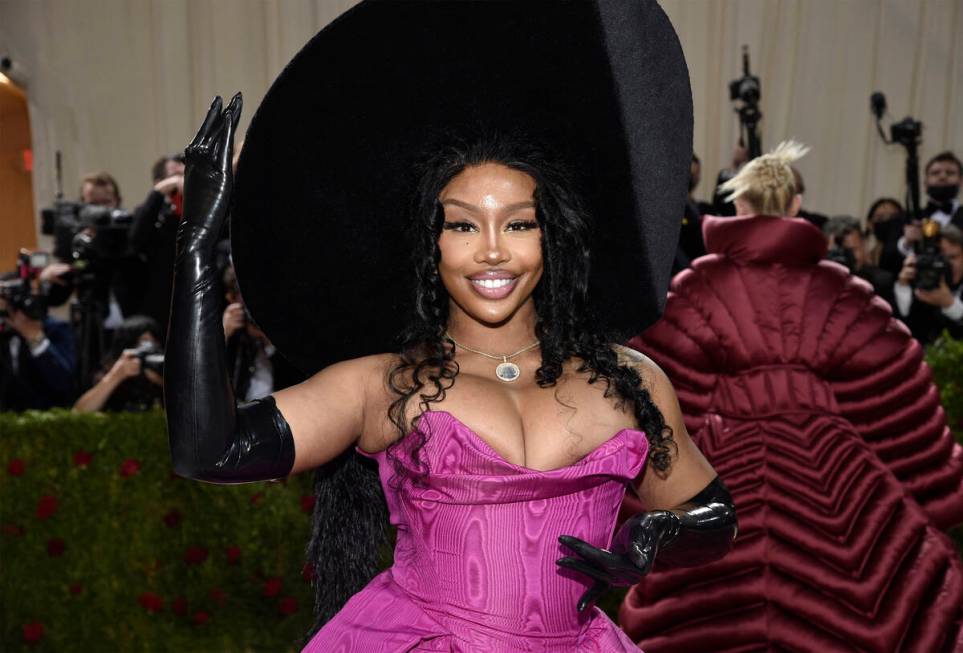 Sza attends The Metropolitan Museum of Art's Costume Institute benefit gala celebrating the ope ...