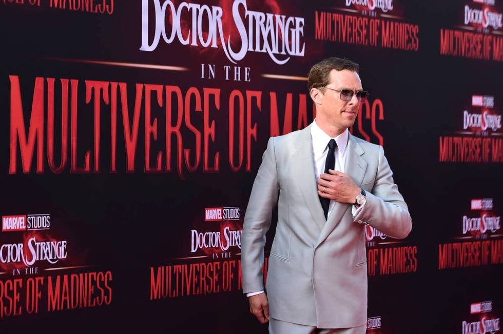 Benedict Cumberbatch arrives at the Los Angeles premiere of "Doctor Strange in the Multiverse o ...