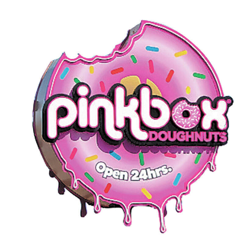 A new Pinkbox Doughnuts location is at the intersection of East Sunset Road and Annie Oakley Dr ...