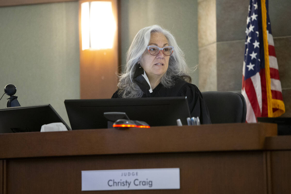 Judge Christy Craig presides over a competency hearing for Johnathan Martinez Garcia, 16, in Di ...