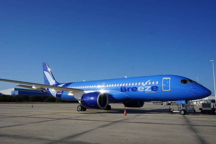 Breeze Airways beginning service out of Las Vegas (Breeze Airways)