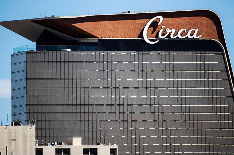 Circa Resort & Casino is shown on Tuesday, March 22, 2022, in Las Vegas. (Bizuayehu Tesfaye ...