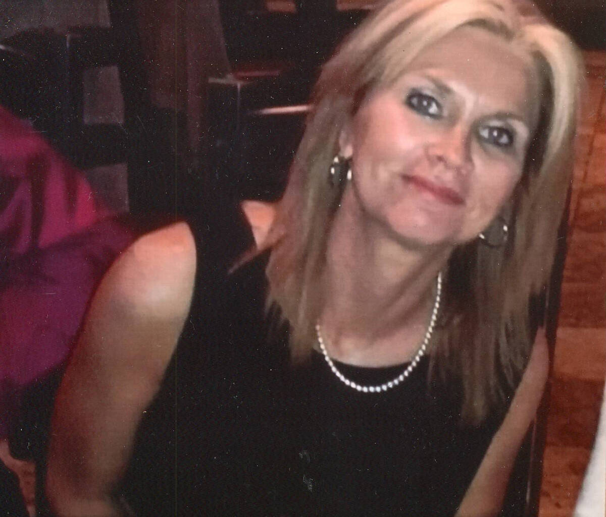Susan Winters is shown at a wedding rehearsal dinner in 2014. Courtesy Avis Winters