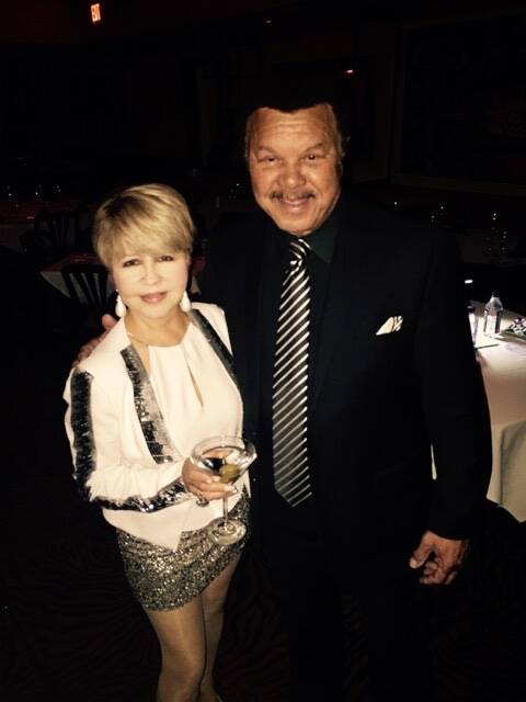 Pia Zadora with recording star Sonny Charles. (Courtesy)