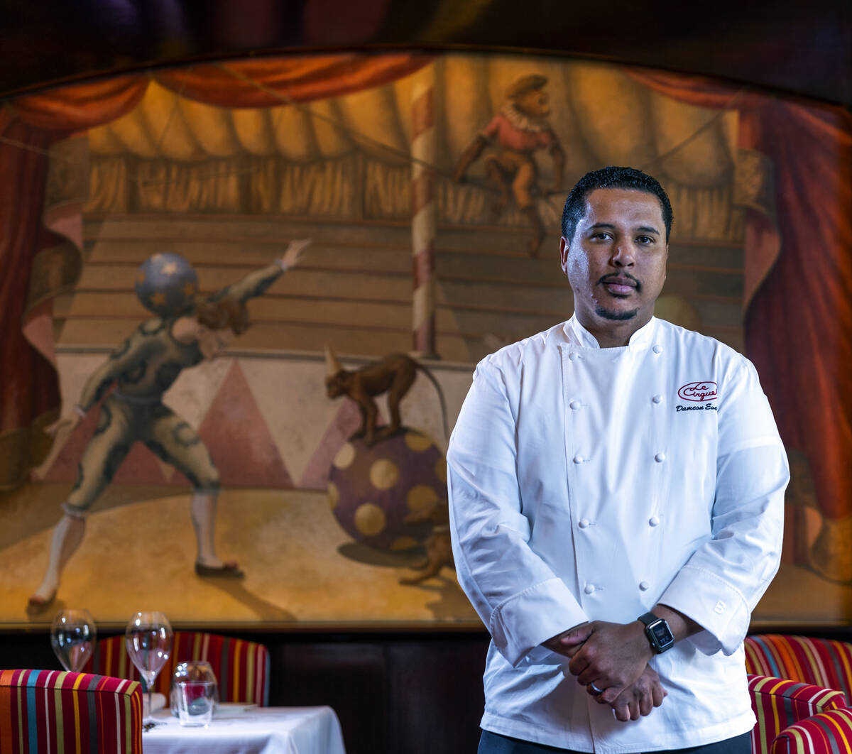 Executive Chef Dameon Evers at the Le Cirque restaurant within the Bellagio on Wednesday, May 5 ...