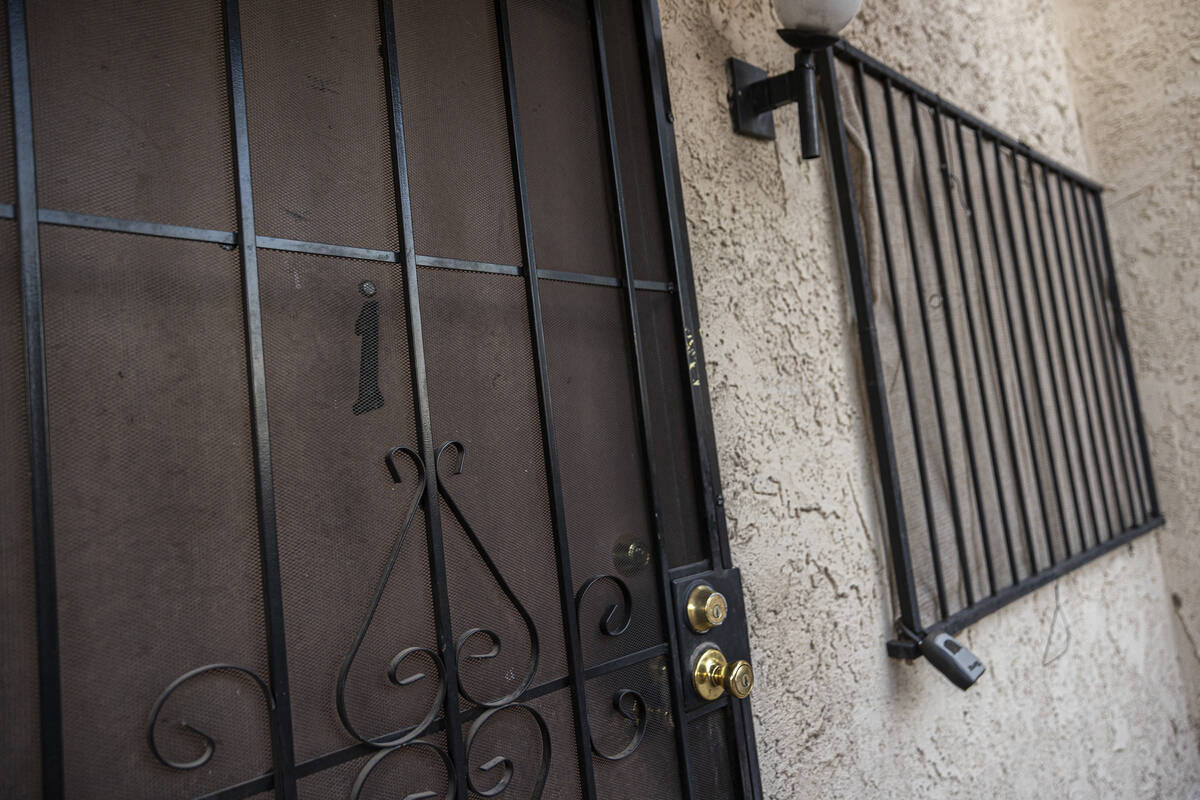 The former apartment of David Chou, the 68-year-old Las Vegas resident who drove to Orange Coun ...