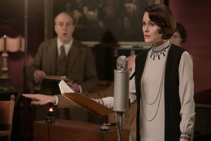 Michelle Dockery as Lady Mary in "Downton Abbey: A New Era." (Ben Blackall/Focus Feat ...