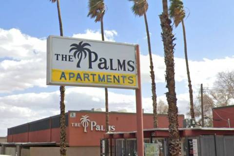 Palms Apartments at 713. E. Sahara Ave. (Google)