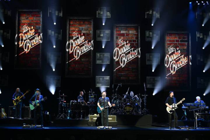The Doobie Brothers perform at Zappos Theater At Planet Hollywood Resort & Casino on May 13, 20 ...