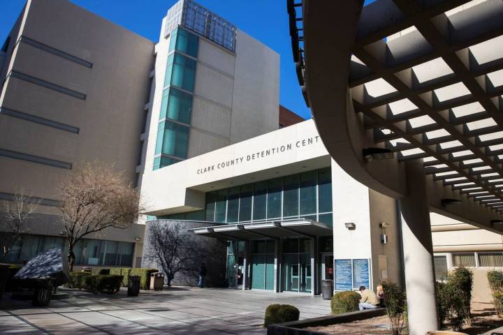 The Clark County Detention Center in Las Vegas. (Bizuayehu Tesfaye/Las Vegas Review-Journal)