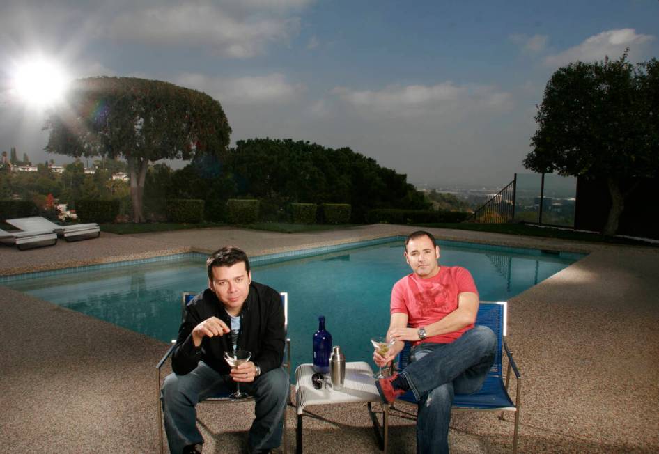 Scott Kirkland, left, and Ken Jordan scored a platinum record with “Vegas,” which continues ...