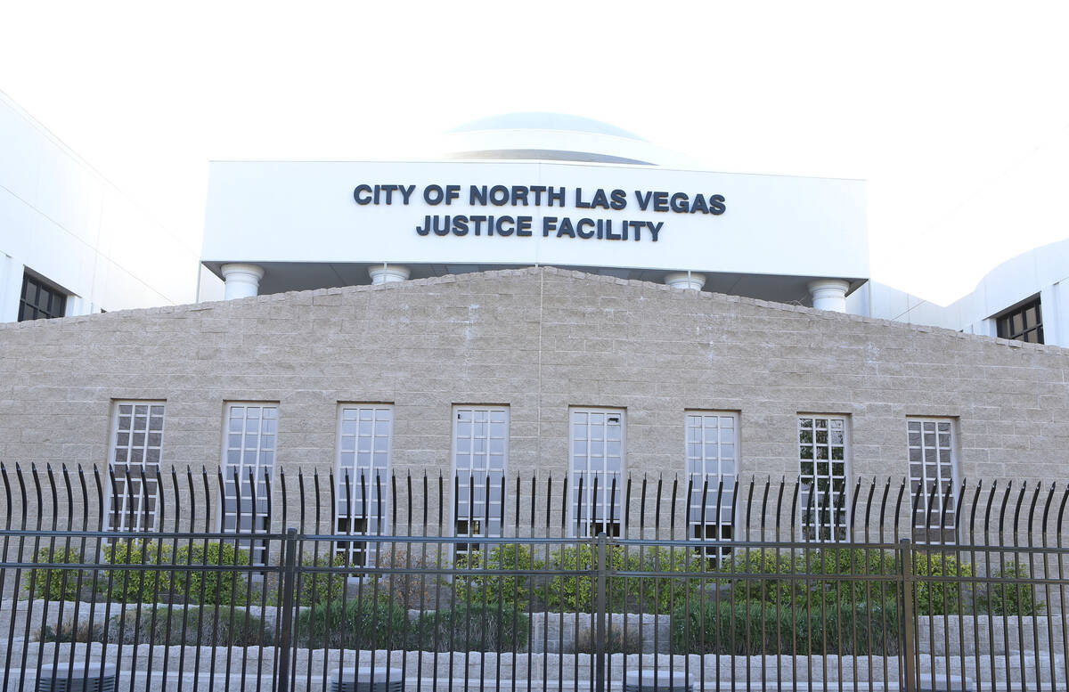 The City of North Las Vegas Municipal Court on 2332 North Las Vegas Blvd, is seen on Saturday, ...