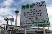 The vacant former Vickie's Diner and White Cross Market building, which is for sale, on Friday, ...