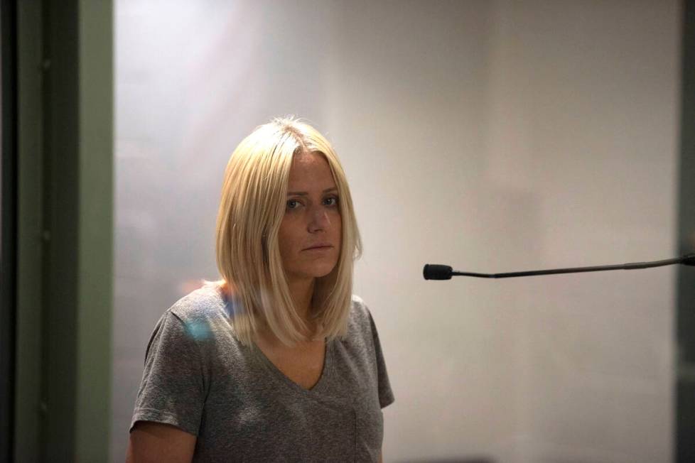 Lisa Geurino, suspected of DUI in a crash that killed a man and critically injured a child, mak ...