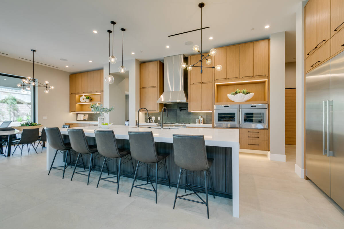 Domanico Developers The new Southern Highlands Golf Club mansion features a spacious kitchen th ...