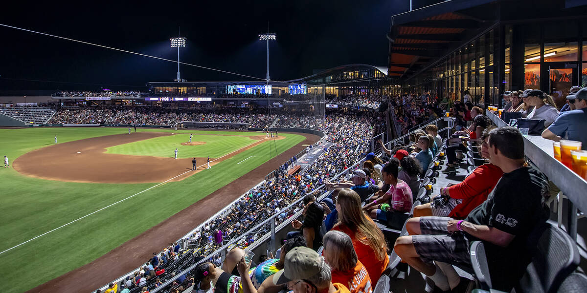 Las Vegas Ballpark, home of the Las Vegas Aviators, is in full swing all summerlong with scores ...