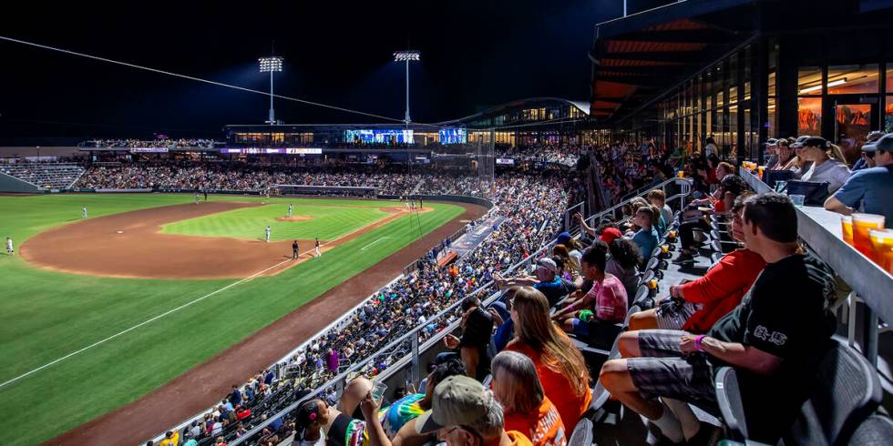 Las Vegas Ballpark, home of the Las Vegas Aviators, is in full swing all summerlong with scores ...