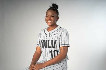 UNLV softball player Jasmine Martin. (Courtesy of UNLV athletics)