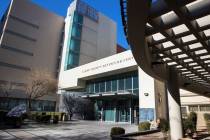 The Clark County Detention Center in Las Vegas. (Bizuayehu Tesfaye/Las Vegas Review-Journal)