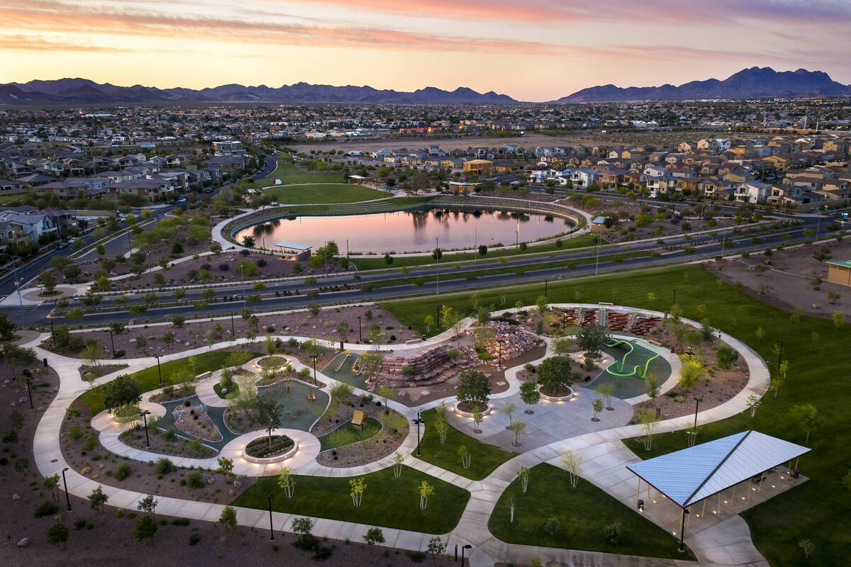 Henderson master-planned community Cadence offers amenities like the 50-acre Central Park. (Cad ...