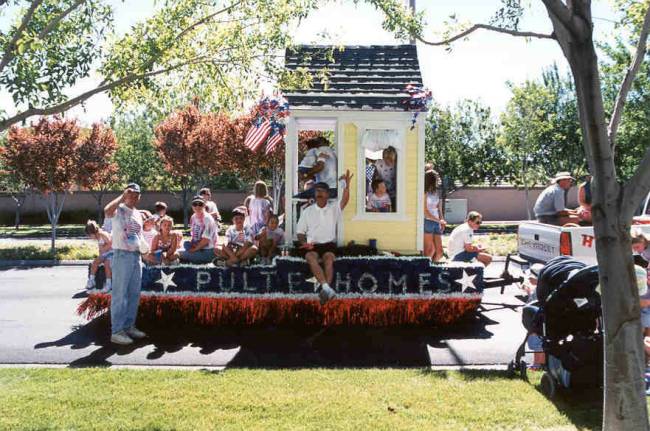 “An American Favorite” built by the staff and families of Pulte Homes in 1998. (Courtesy of ...