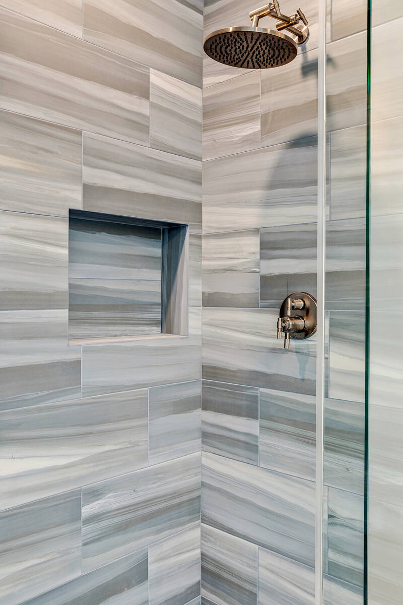 The shower in the master bath. (Ivan Sher Group)