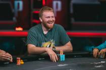 Tyler Gaston, a public defender for Clark County, finished third in the World Series of Poker's ...