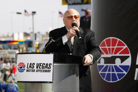 March 1, 2009: Bruton Smith prior to the start of the Shelby 427 Sprint Cup Series race at Las ...