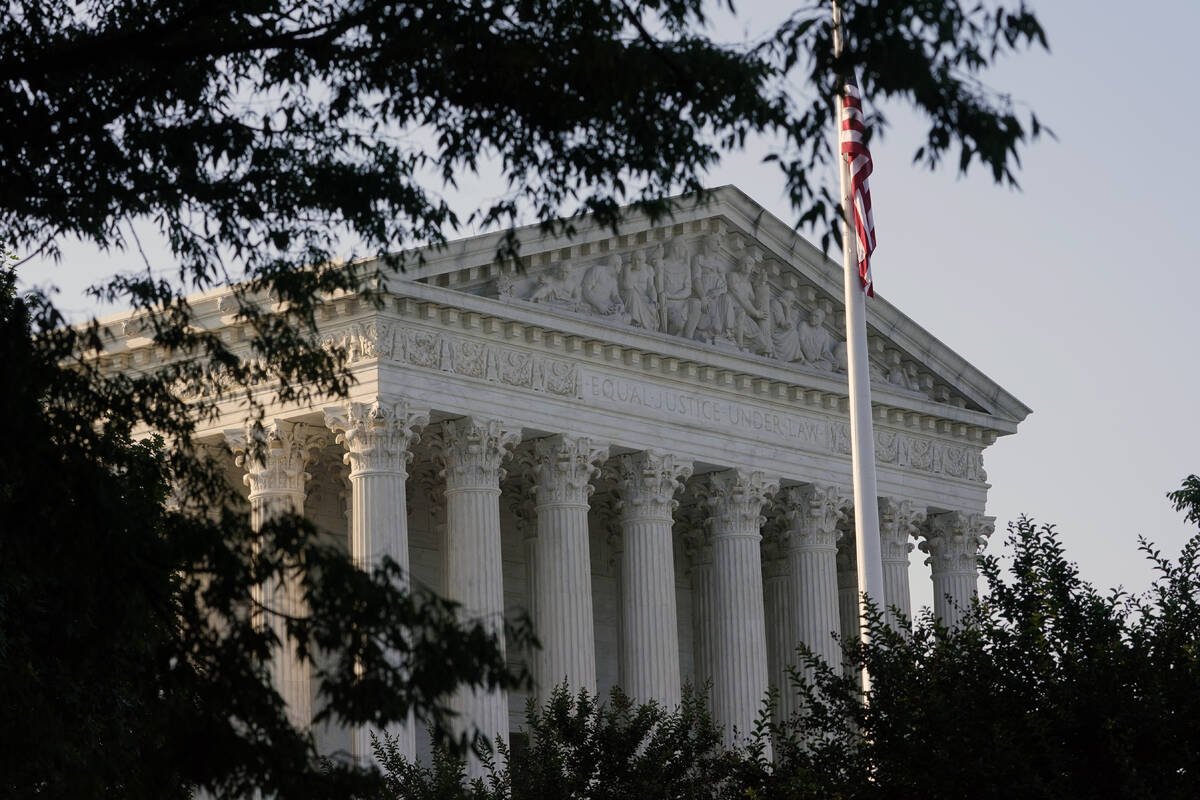 The Supreme Court, Friday, June 24, 2022, in Washington. (AP Photo/Steve Helber)