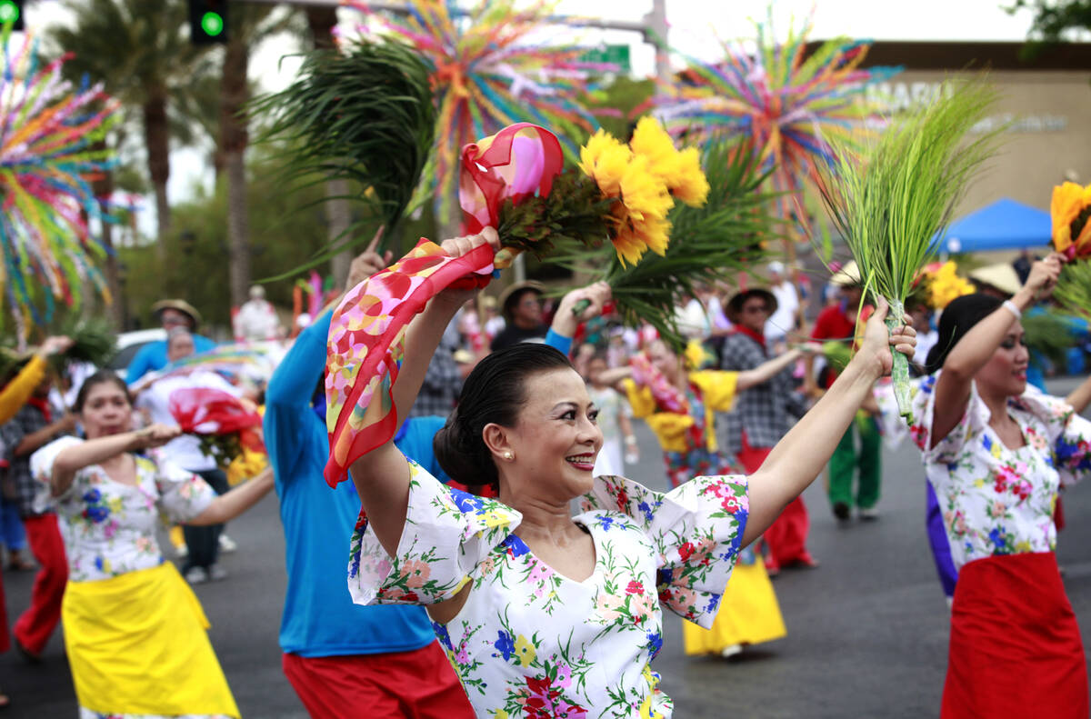 In this July 4, 2011, file photo, Filipino American Association dancers perform during the 17th ...