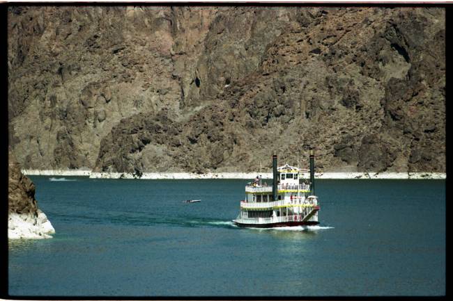 The Desert Princess paddle boat from Lake Mead Cruises at the Lake Mead National Recreation Are ...