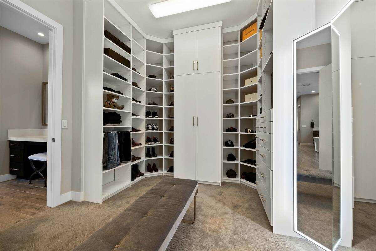 Master closet. (Coldwell Banker Premier Realty)