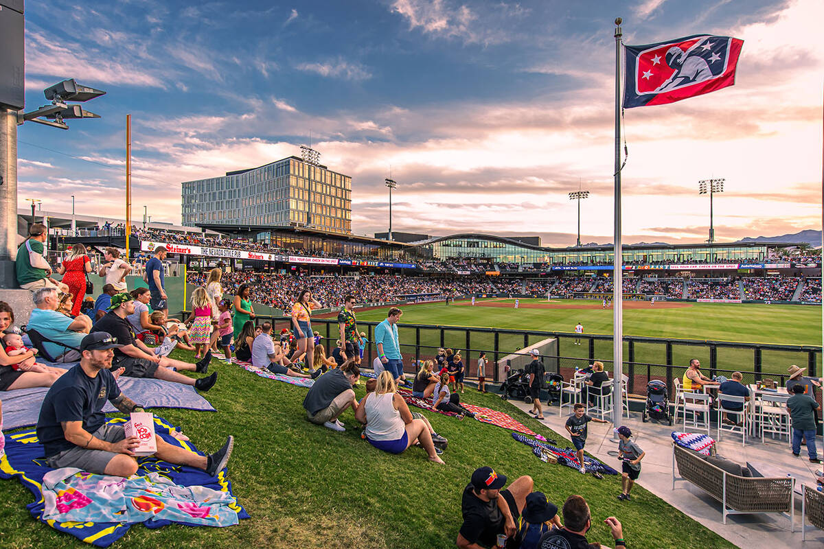 Las Vegas Ballpark at Downtown Summerlin is home of the city’s professional baseball team, La ...