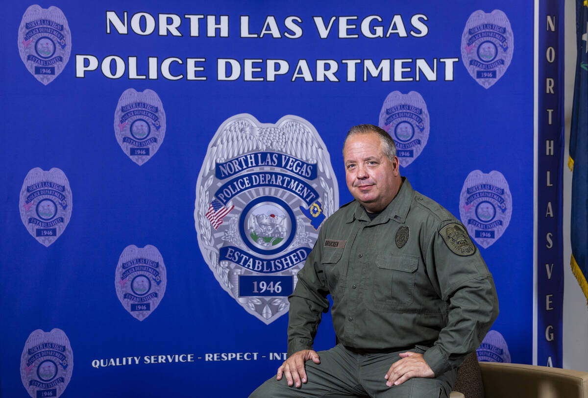 NLV police Lt. Barney Brucken talks about recently attending and graduating from a prestigious ...