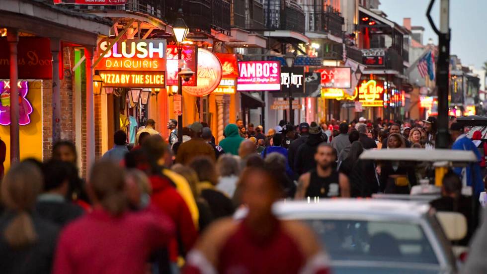 The French Quarter area of New Orleans. (AP Photo/Mike Stewart)