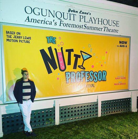 Jerry Lewis family rep and co-producer of "The Nutty Professor" Sean McClenahan is shown at Ogu ...