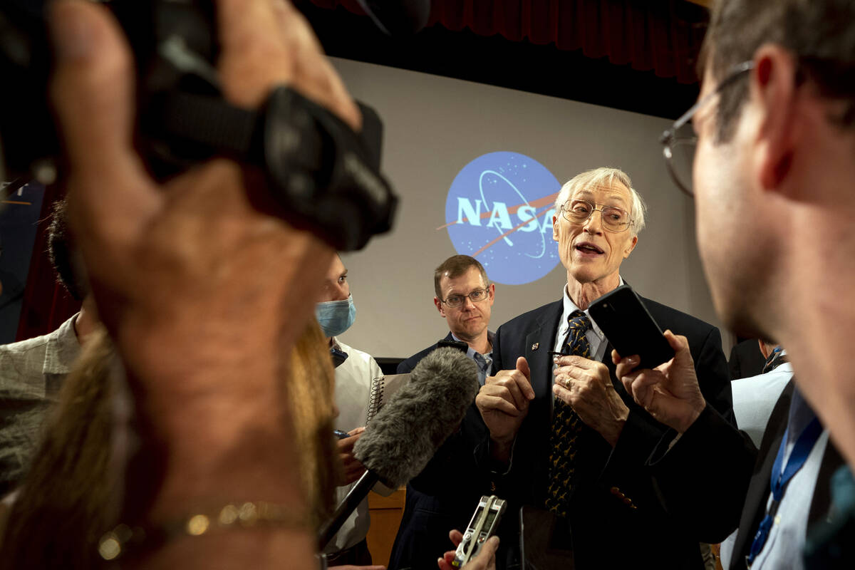 In this image released by NASA, NASA James Webb Space Telescope Senior Project Scientist John M ...