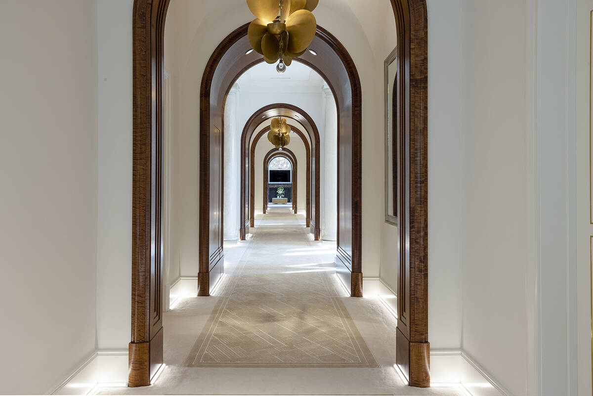 A hallway. (Corcoran Global Living)