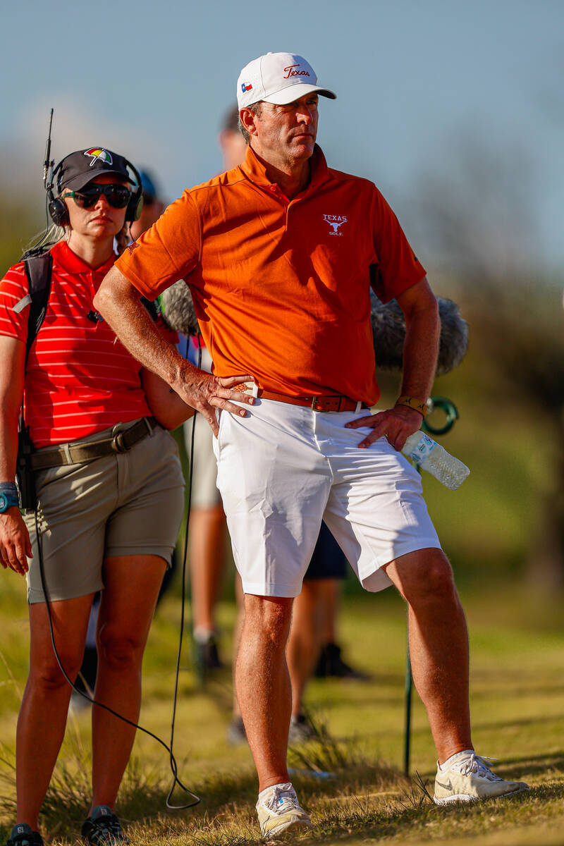 Longtime Texas assistant Jean-Paul Herbert is the new men's golf coach at UNLV. (Courtesy Texas ...