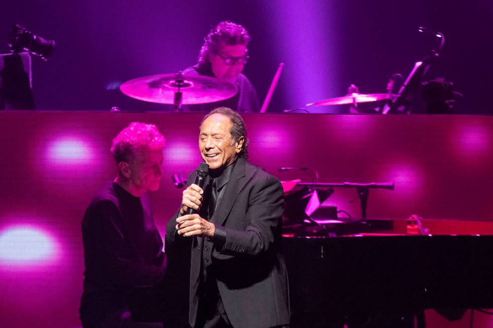 Paul Anka performs during the 10th anniversary celebration at The Smith Center for the Performi ...