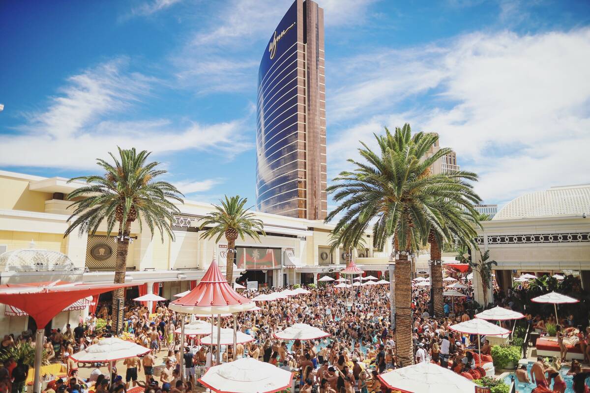 Encore Beach Club is shown in this publicity photo. (Wynn Nightlife)