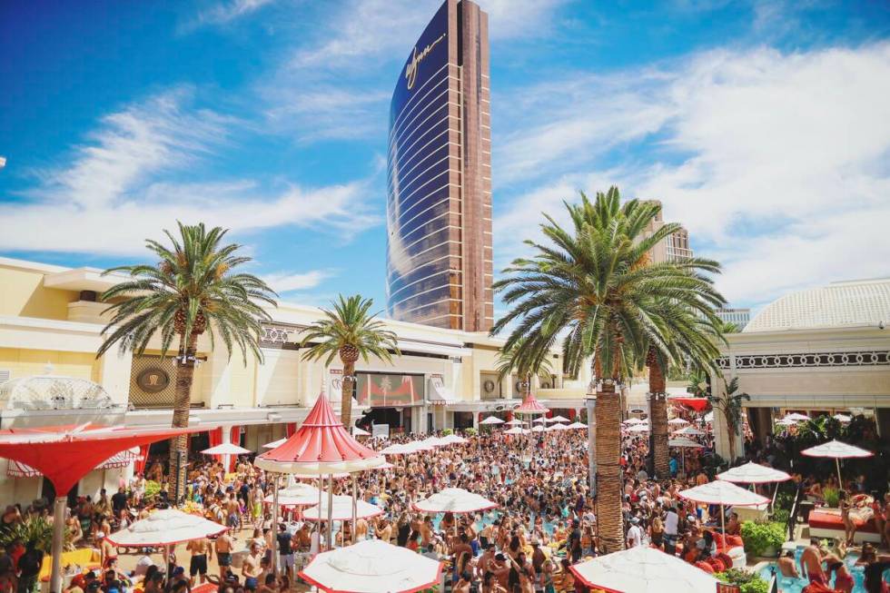 Encore Beach Club is shown in this publicity photo. (Wynn Nightlife)