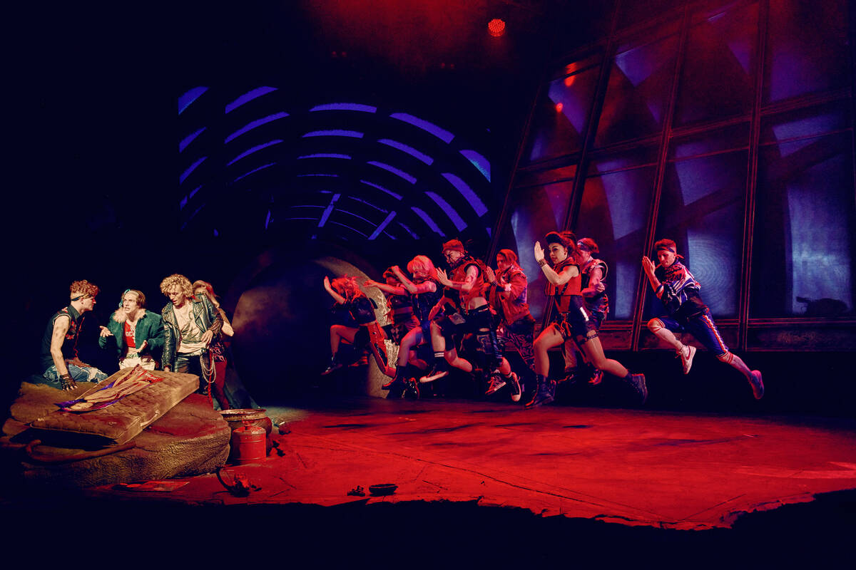 Danny Whelan as Ledoux, Killian Thomas Leferve as Tink, Glenn Adamson as Strat and the cast of ...