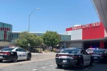 The scene outside Dallas Love Field on Monday, July 25, 2022. (Michael Williams/The Dallas Morn ...