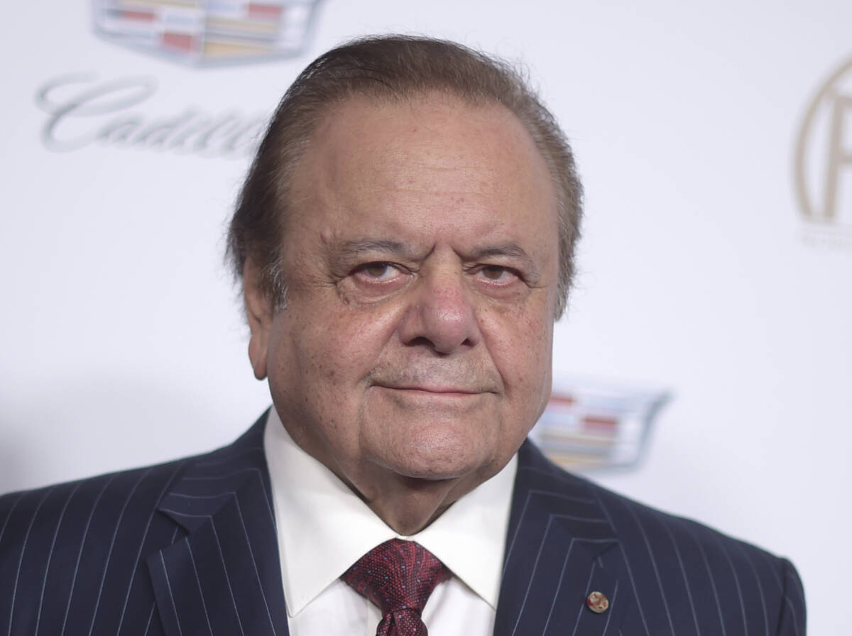 FILE - Paul Sorvino arrives at the 29th annual Producers Guild Awards at the Beverly Hilton on ...