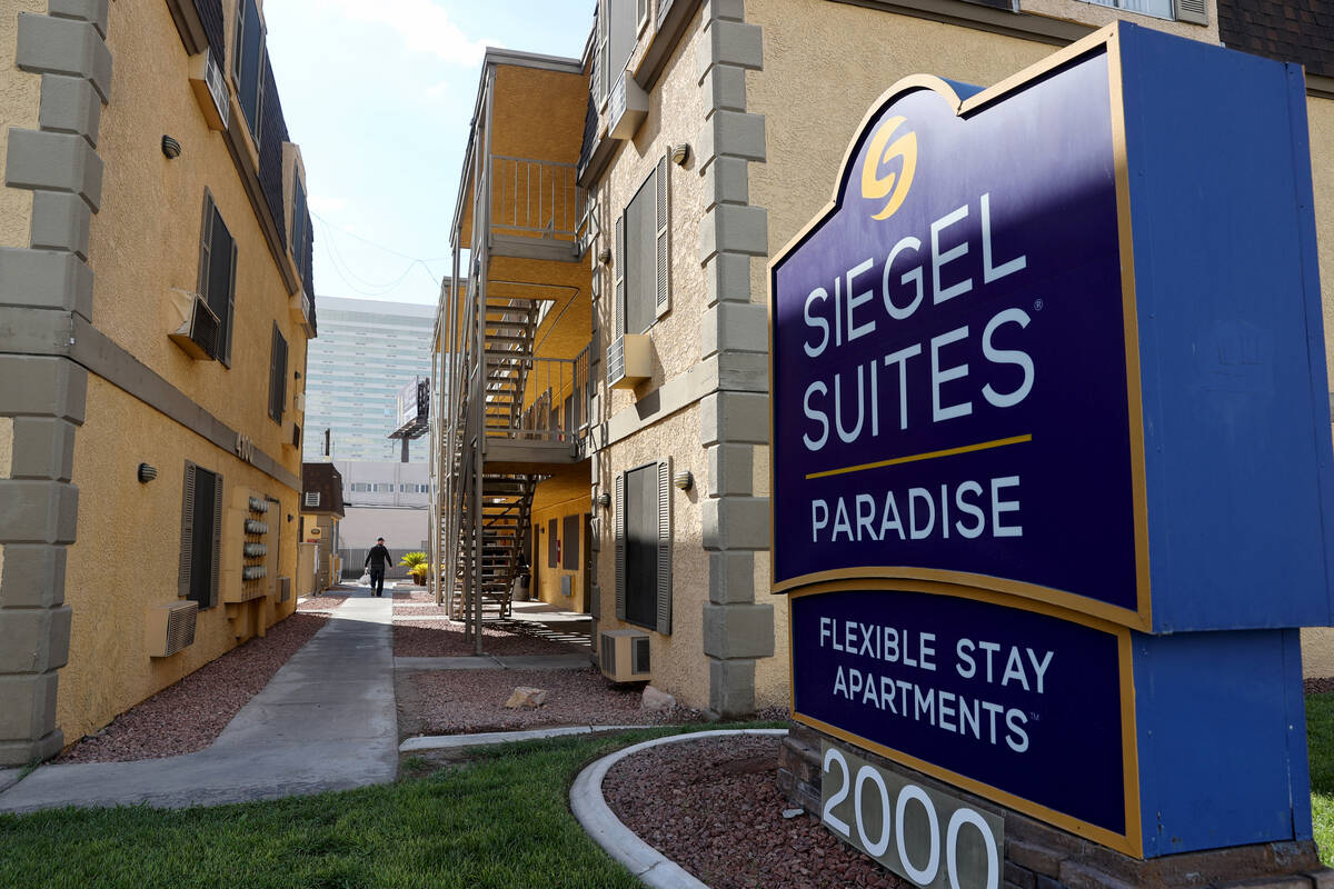 Siegel Suites Paradise in Las Vegas Tuesday, July 20, 2021. (K.M. Cannon/Las Vegas Review-Journ ...