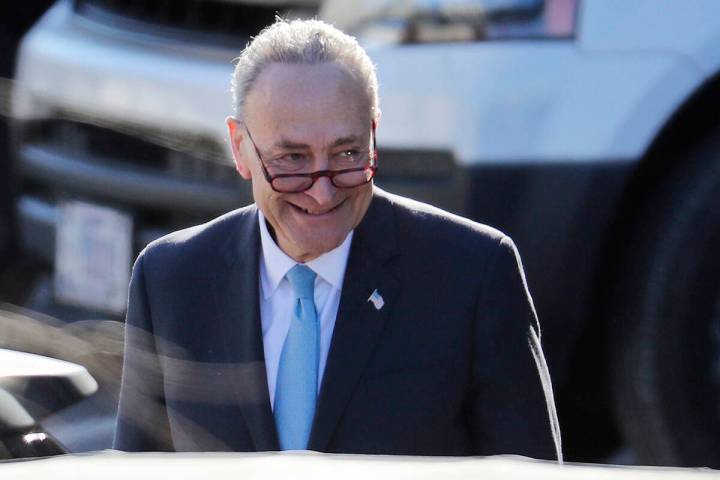 Senate Majority Leader Chuck Schumer of N.Y. (AP Photo/Pablo Martinez Monsivais)